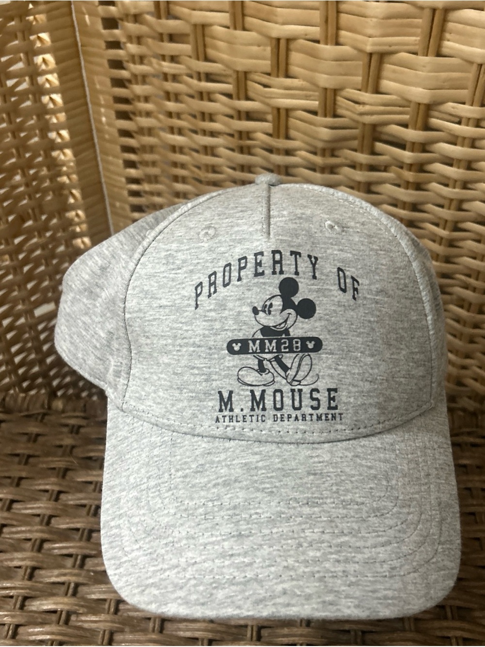 Disney Property Of M Mouse Athletic Dept Unisex Hat